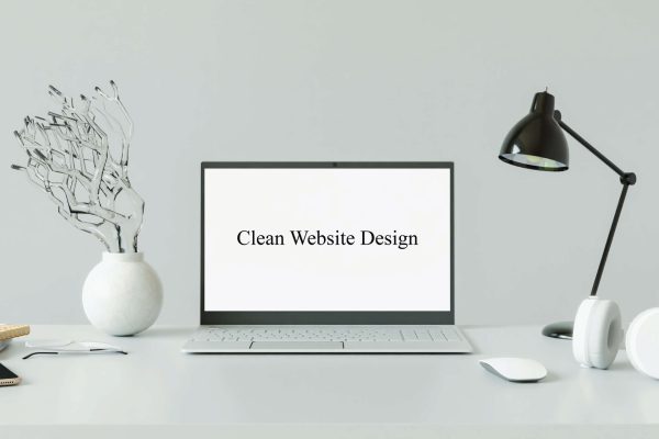 Clean website design featured image