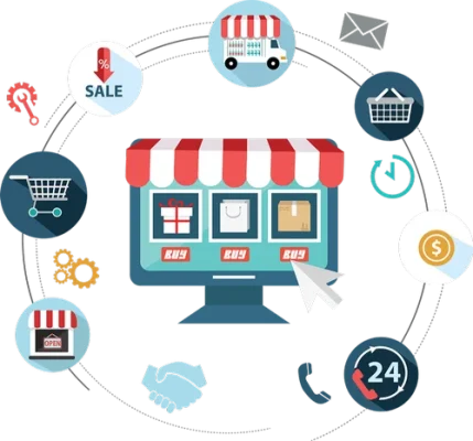 Online store development 500x500